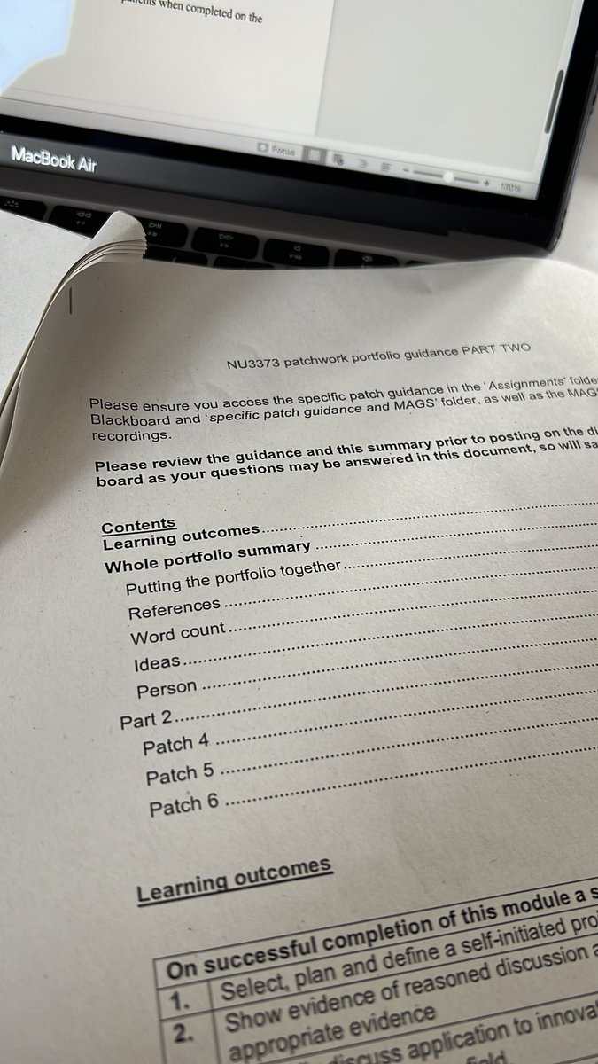 5000 words left of my degree 

3750 to write 

3750 words to finish my 4 year apprentice degree journey from greengrocer to mental health nurse. 
I’ve got this 🤘
#mentalhealthnursing