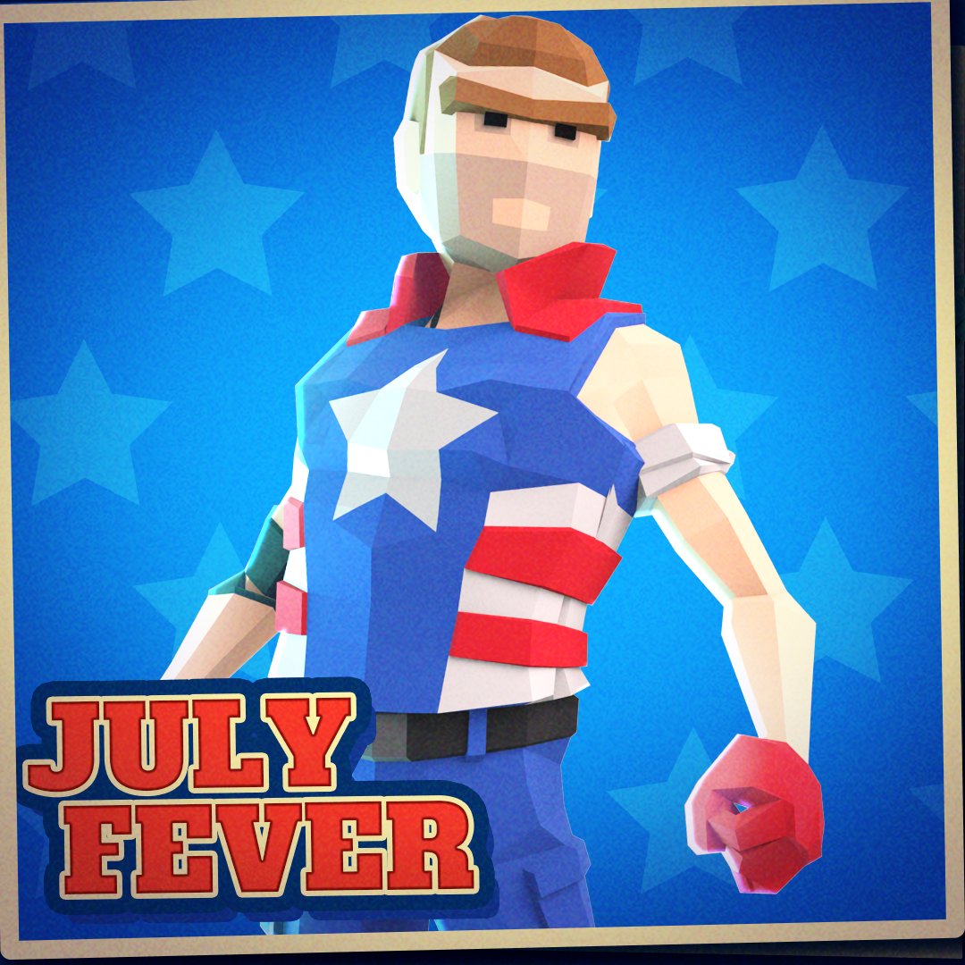1v1.LOL'ers - ASSEMBLE!

July Fever is here!
🎆 𝗧𝗵𝗲 𝗖𝗮𝗽𝘁𝗮𝗶𝗻 - Limited Edition Legendary Skin
🎆 Sale on 𝗔𝗟𝗟 𝗚𝗘𝗠𝗦 in the Shop! 💎
🎆 𝗟𝗲𝗮𝗱𝗲𝗿𝗯𝗼𝗮𝗿𝗱 𝗖𝗵𝗮𝗺𝗽𝗶𝗼𝗻𝘀𝗵𝗶𝗽 - Beat the rest to be the BEST 💪🏼