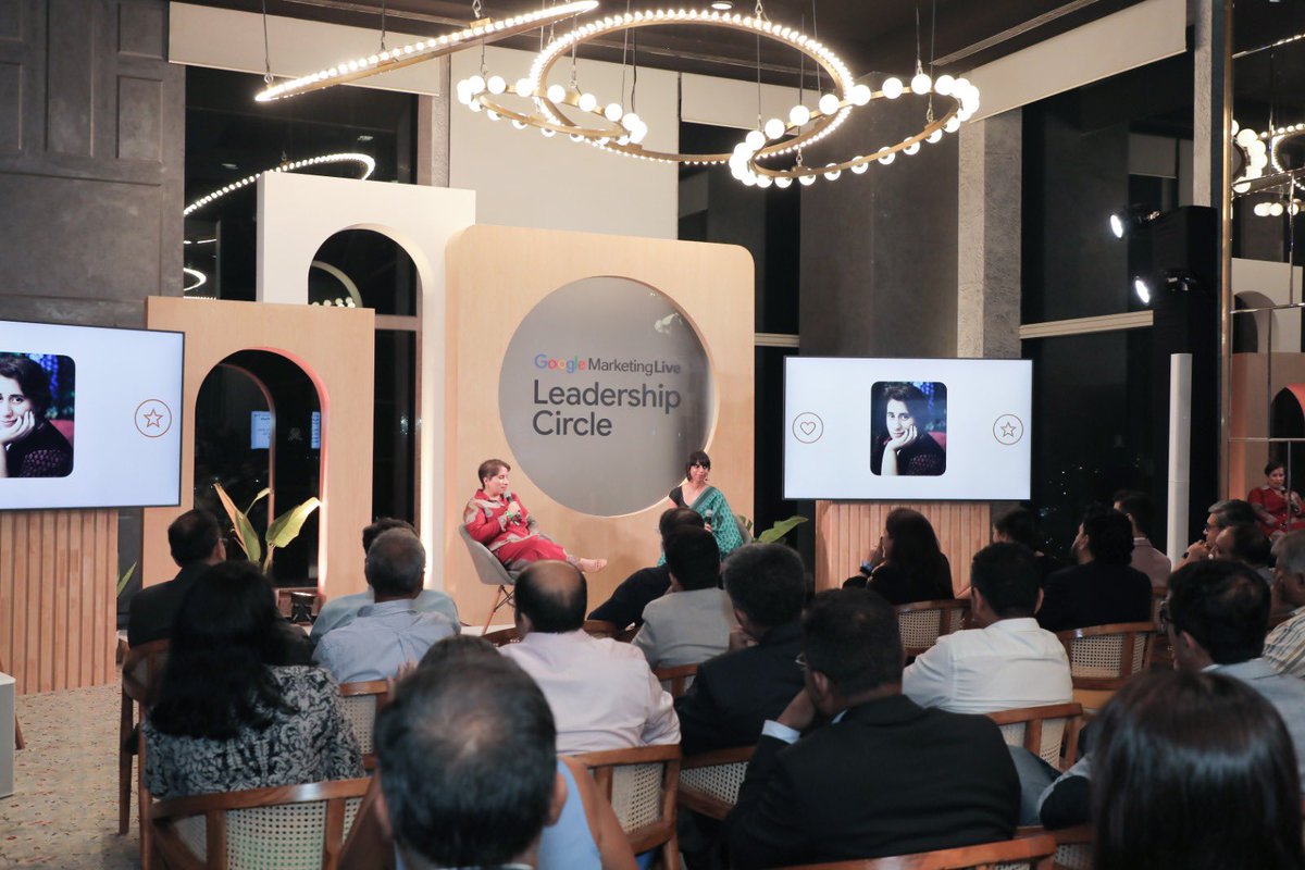guneetm's tweet image. Thrilled to have been part of the #googlemarketinglive 

I had the pleasure of meeting some of the brightest minds at Google, and sharing my story of representing India globally in films and navigating through adversity with a resilient team.

#gmlindia2023 #gml2023 @GoogleIndia