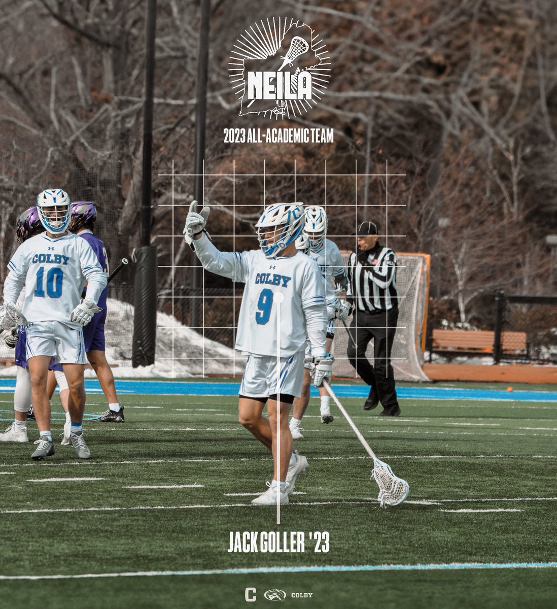 Congratulations to Jack Goller ‘23 on being selected to NEILA’s 2023 All-Academic Team! <a href="/ColbyMLacrosse/">Colby Men's Lacrosse</a>