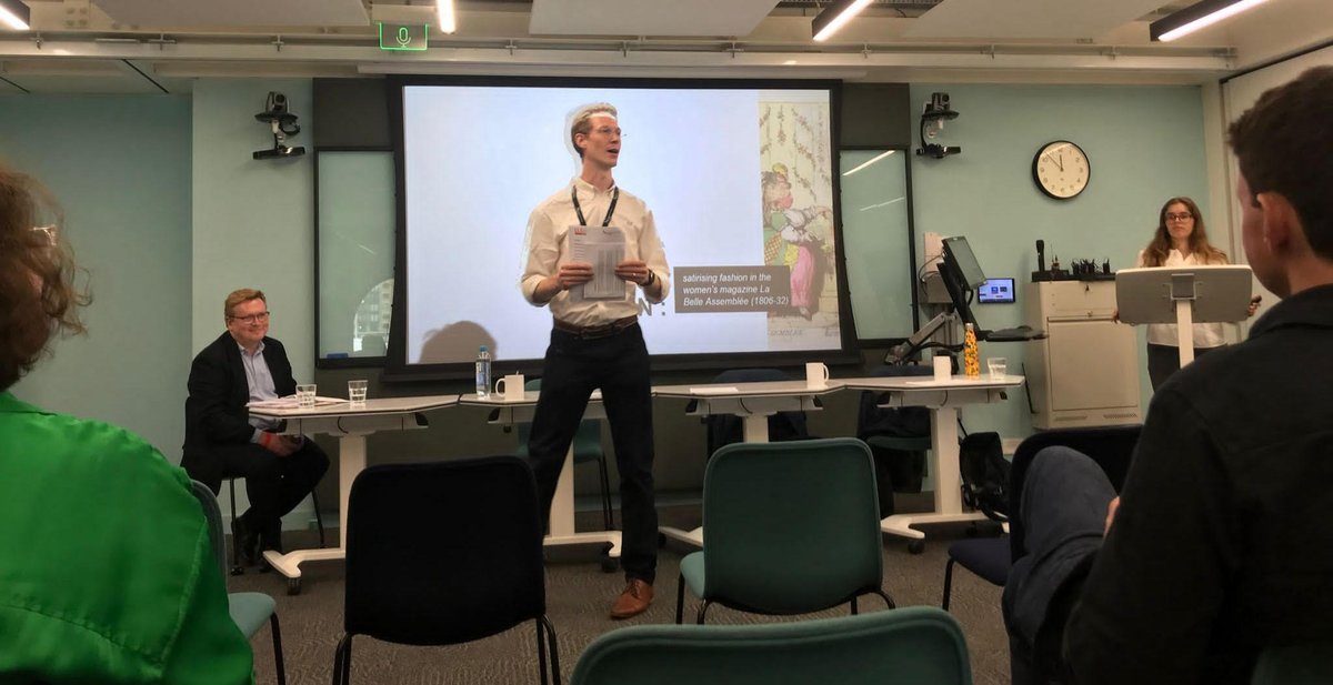 Lovely to be back at the Literary London Conference, and such a pleasure to chair this wonderful panel on 19thC magazines feat. <a href="/n_bharucha/">Natasha Bharucha</a> and @WallTweets2 #litlon23