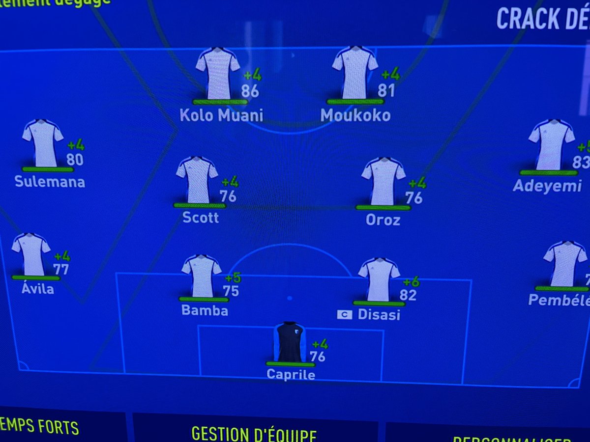 CrakitosFC's tweet photo. 🚨Composition officielle pour le déplacement à Crown Lane, et rien ne change par rapport au dernier match face au Stade de Reims. https://t.co/hUqhN5YQKt