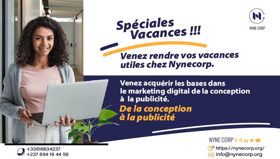 NyneCorp's tweet photo. Profitez de vos vacances pour développer vos compétences en #marketing #digital est un excellent moyen de rendre cette période utile. 
---------
👉🏼: https://t.co/MiCUK0B39N
📲 : +33 6 16 63 42 37
------
#marketingdigital #Nynecorp 
#VacancesUtiles 
#formation 
##experience https://t.co/mGkikzPVk2