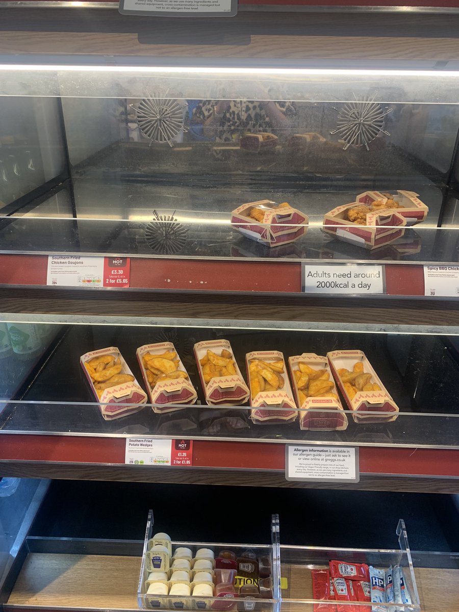 squuidds's tweet photo. @GreggsOfficial I appreciate the £10 credit, but it still doesn’t solve the problem of your Harwich branch NEVER having southern fried chicken strips. I think I’m going to cave and go to McDonald’s for some selects. #pregnancycraving https://t.co/TbR2Klmj9s