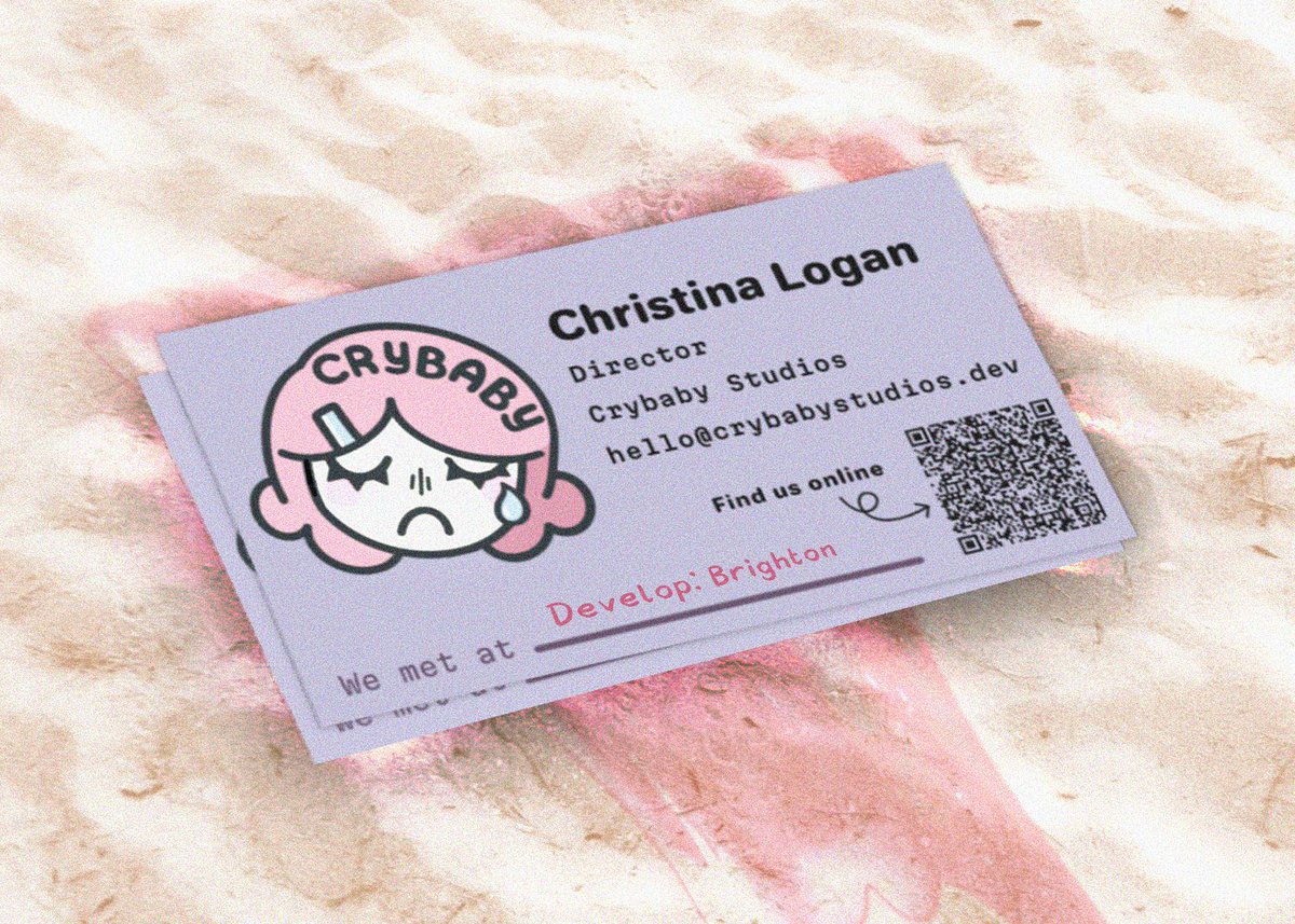 I'm going to Develop:Brighton next week 🌊🎮
If you're also going and what a chat, coffee, or catch-up please send me a message c: