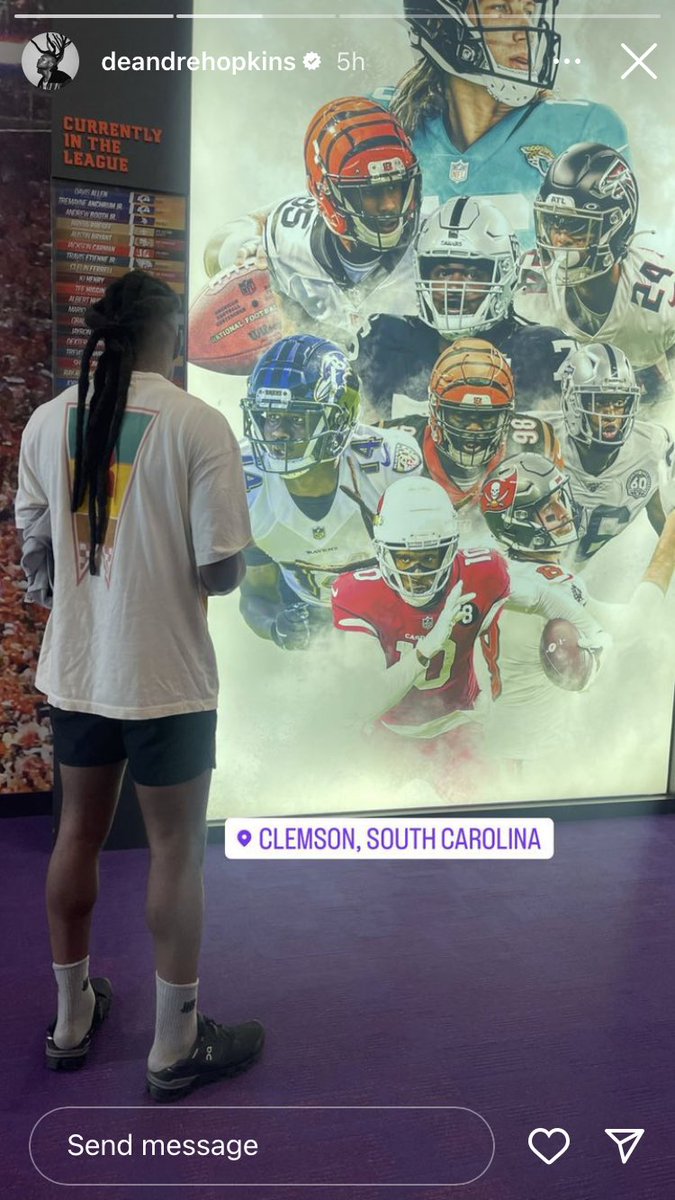 Nuk Hopkins is back 𝐇𝐎𝐌𝐄 🏡🐅🐾

#WRU 🏆🏆🏆