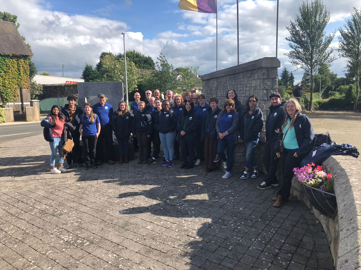 What a great couple of days we’ve had – visiting sites in the #Wicklow & #Blackstairs Mtns for #CUPHAT’s full team meeting in Ireland, followed by discussion & reflection at our community conference today. Thanks to all for coming and joining in! #teamworkisdreamwork #teamCUPHAT