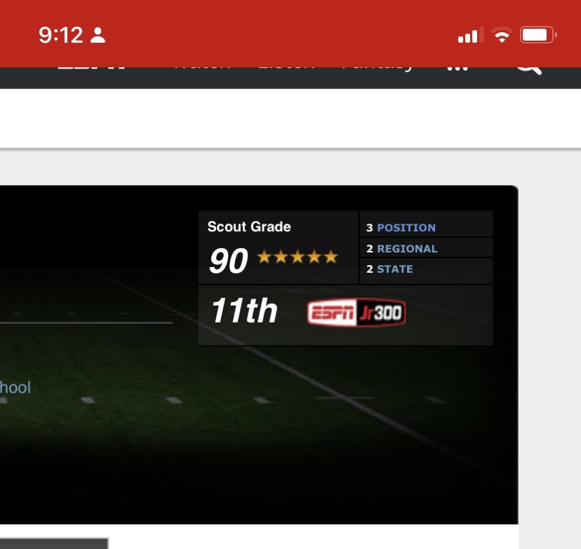 Michael_fasusi7's tweet photo. More than blessed to be ranked as a 5🌟 on ESPN. Wouldn’t be here without the man upstairs🙌🏾 https://t.co/xAwLSR0x6V