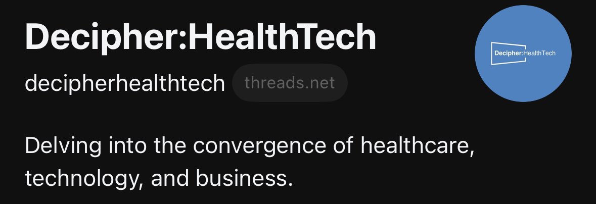 DecipherHTech's tweet image. We are on the thing.