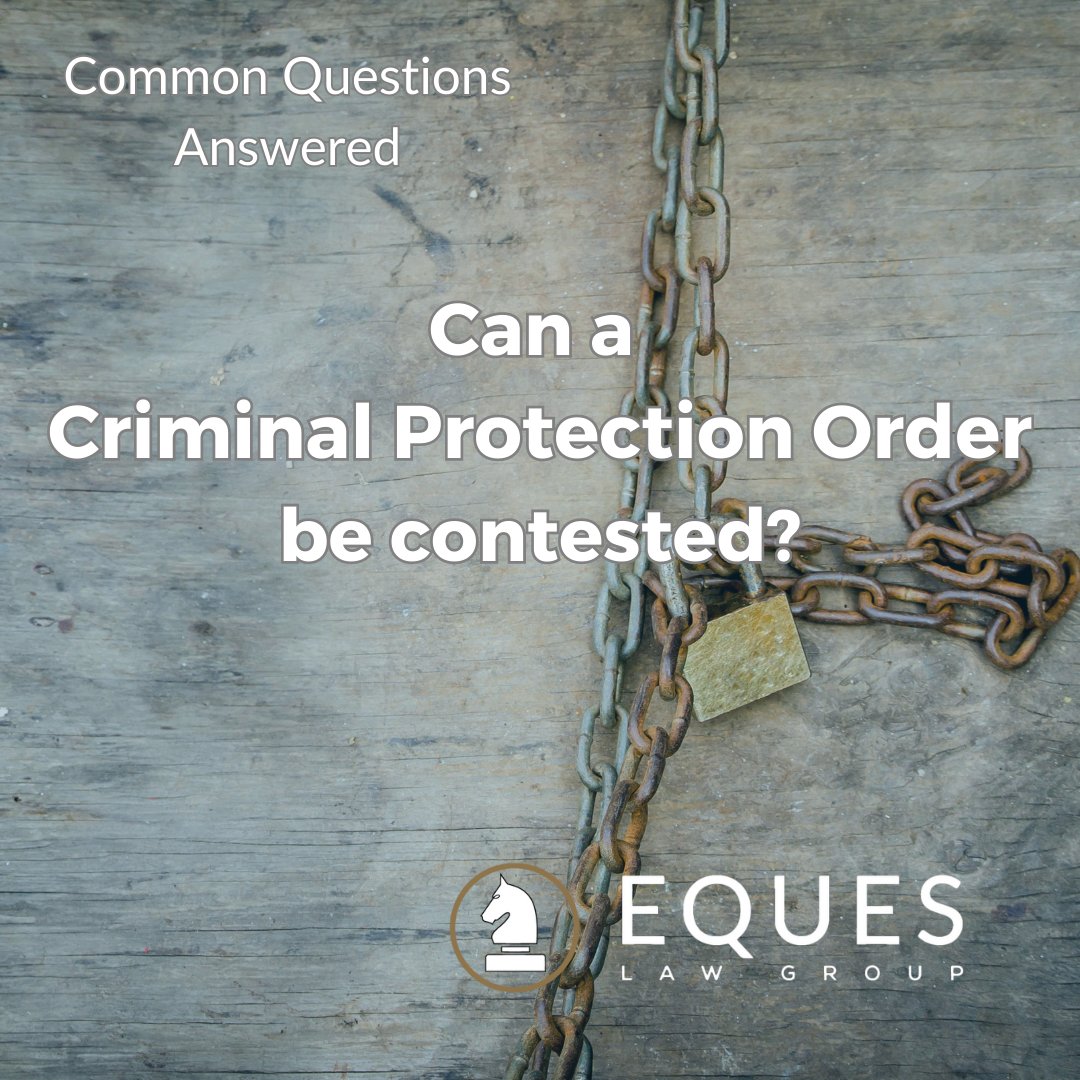 eques_law's tweet image. Our skilled attorneys have extensive experience in handling protection order cases and will work diligently to protect your rights. Reach out to us today for a free consultation. 
#CriminalProtectionOrder #LegalFAQ #LegalSupport