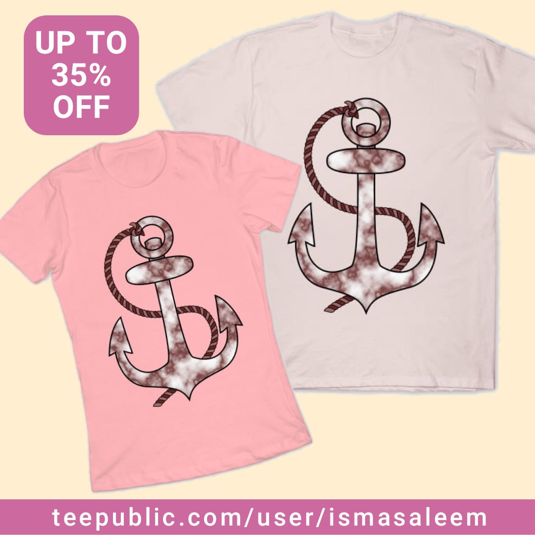 Nautical art on t-shirts for men and women
teepublic.com/user/ismasaleem
.
@TeePublic
#tee #tshirt #anchor #nautical #nauticalstyle #womenfashion #womenswear #mensfashion #mensfashion #teepublic #redbubble #marine #tees #tshirtdesign #graphicdesign #digitalart #coastal #teepublicsale