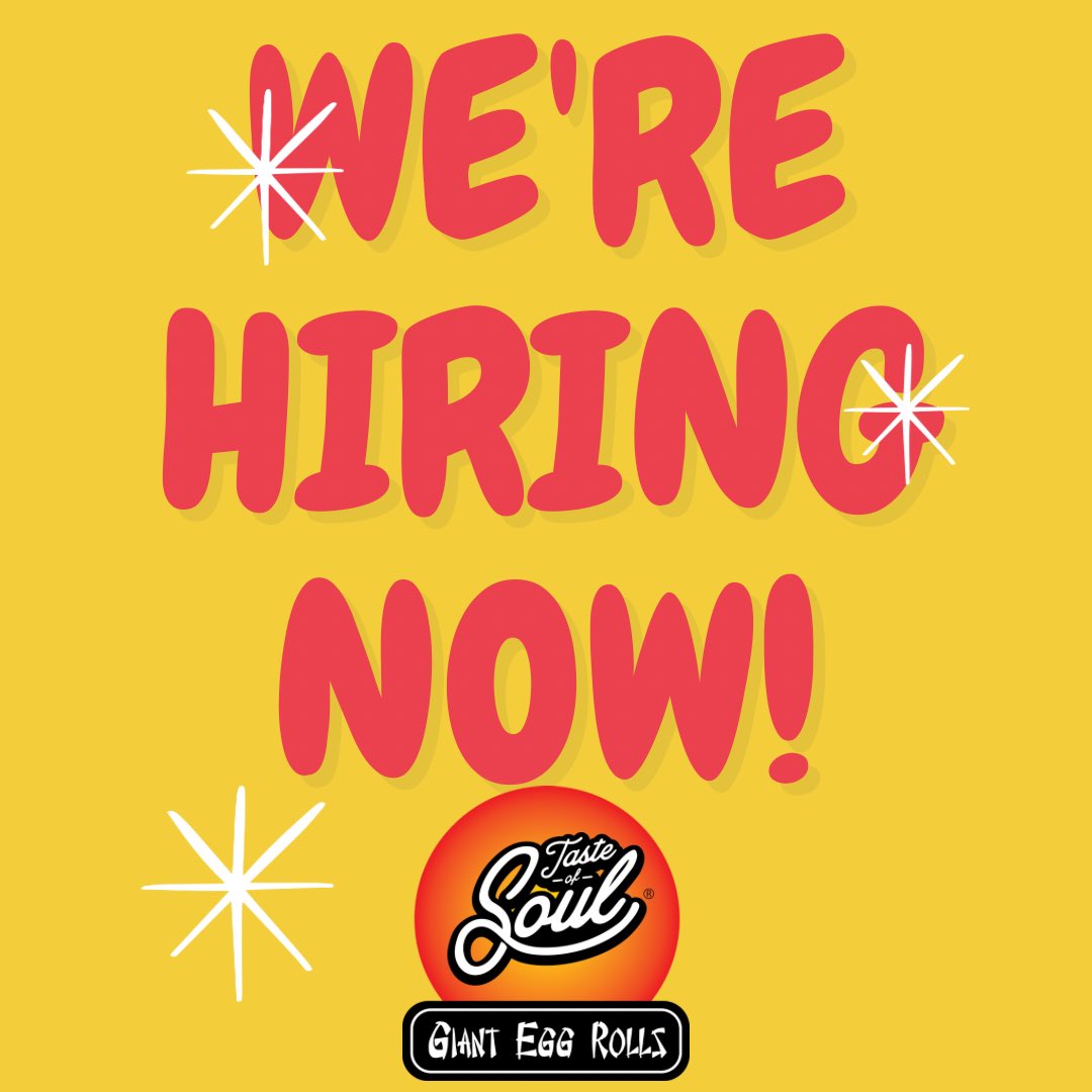 We are still in the process of hiring! Applications can be filled out Mon- Sat 10:39-7:30. Tell a friend to tell a friend 😄