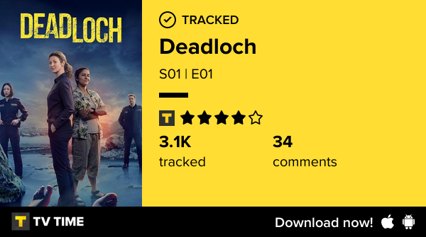 hashdough's tweet photo. I've just watched episode S01 | E01 of Deadloch! #deadloch  https://t.co/3My4R55Mms #tvtime https://t.co/X5uuqOUDl7