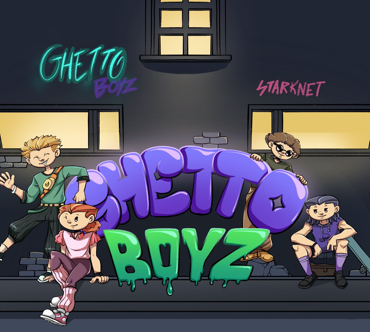 Are you ready to live the Ghetto life? 🍕🤙

We're here to color the walls of #StarkNet 🎨

Join us and taste the Ghetto spirit 😎

Do you want a slice of pizza? Show some interaction 🤫

#Ghettoboyz #NFTCommunity