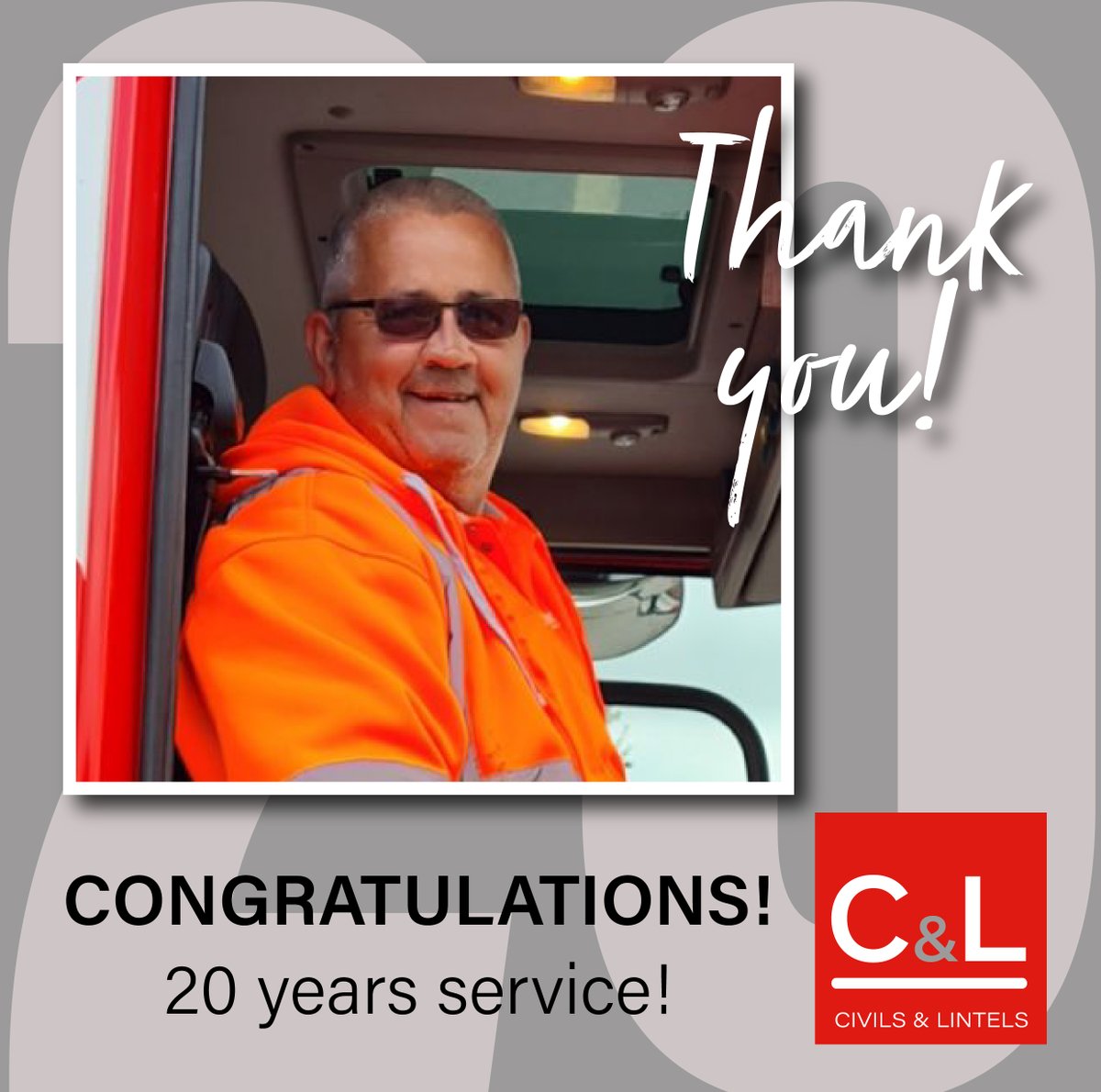 Today we are celebrating the long service of one of our dedicated Delivery Drivers, Mark Byers! Mark has been with us for 20 years today and is a much-valued colleague in our Westbury depot.

Huge congratulations, Mark, and thank you for everything you do! 🥳

#celebrating