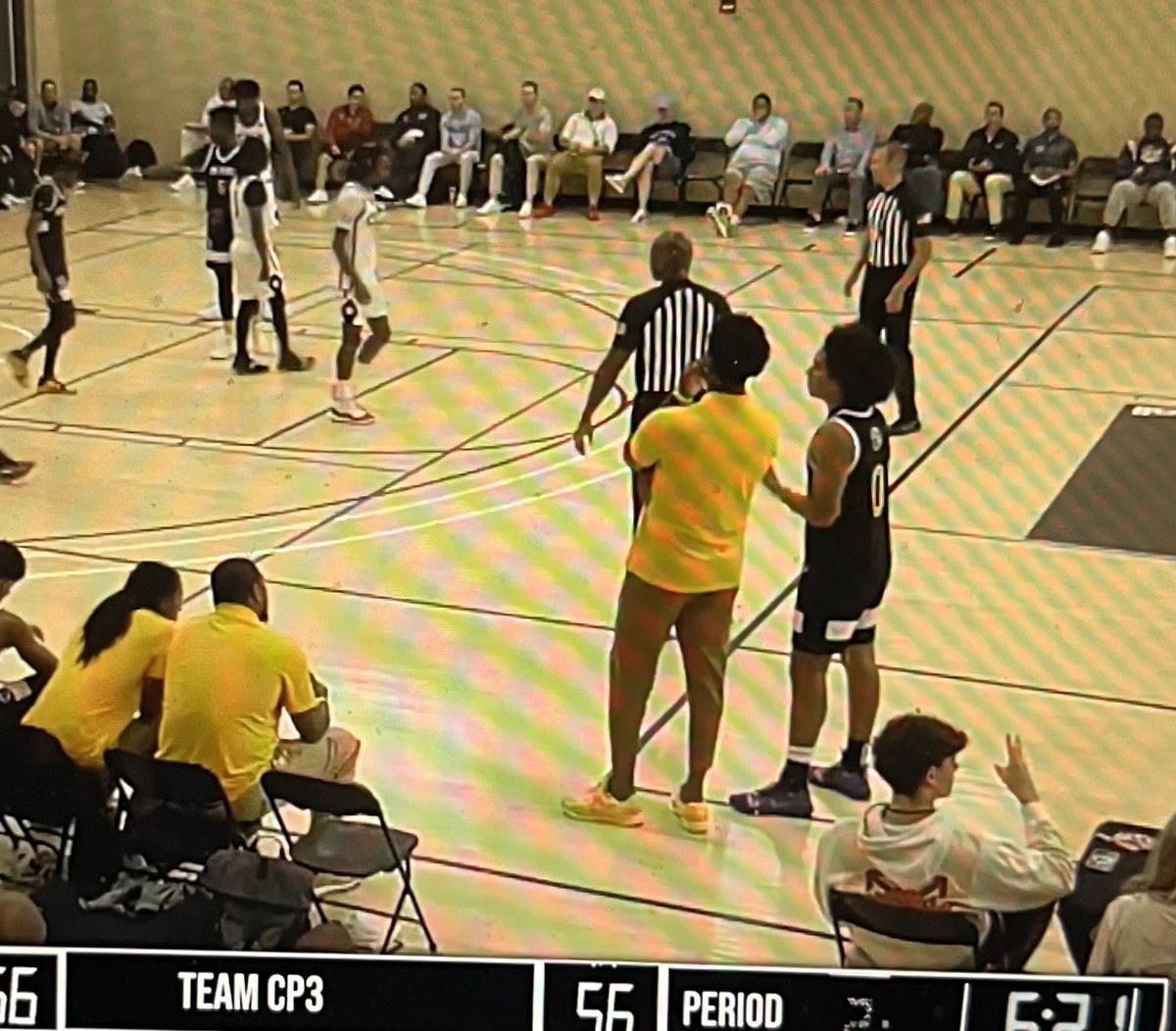 MittenRecruit (@mittenrecruit) on Twitter photo A host of college coaches are getting a chance to watch <a href="/CameronRyans0/">Cameron Ryans</a> dominate this morning!! Currently with 16 points, 15 rebounds and at least 3 charges!! The Family 15s lead Team CP3 by 10 in 2nd half. <a href="/TheFamily_bball/">The Family</a>
Link: twitch.tv/eybl2 A host of college coaches are getting a chance to watch <a href="/CameronRyans0/">Cameron Ryans</a> dominate this morning!! Currently with 16 points, 15 rebounds and at least 3 charges!! The Family 15s lead Team CP3 by 10 in 2nd half. <a href="/TheFamily_bball/">The Family</a>
Link: twitch.tv/eybl2
