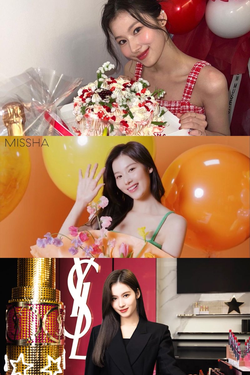 sanadorabel's tweet photo. SANA x ESPOIR
SANA x MISSHA
SANA x YSL Beauty

SANA x GRAFF DIAMONDS 🆕

SANA GRAFF AMBASSADOR
#GRAFF_SANA #GRAFFxSANA https://t.co/fYpMxfwk3G