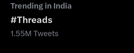 darktechie07's tweet photo. #Threads trending on #Twitter 

#ThreadsApp #Twitter https://t.co/sqxLLcC8Ov