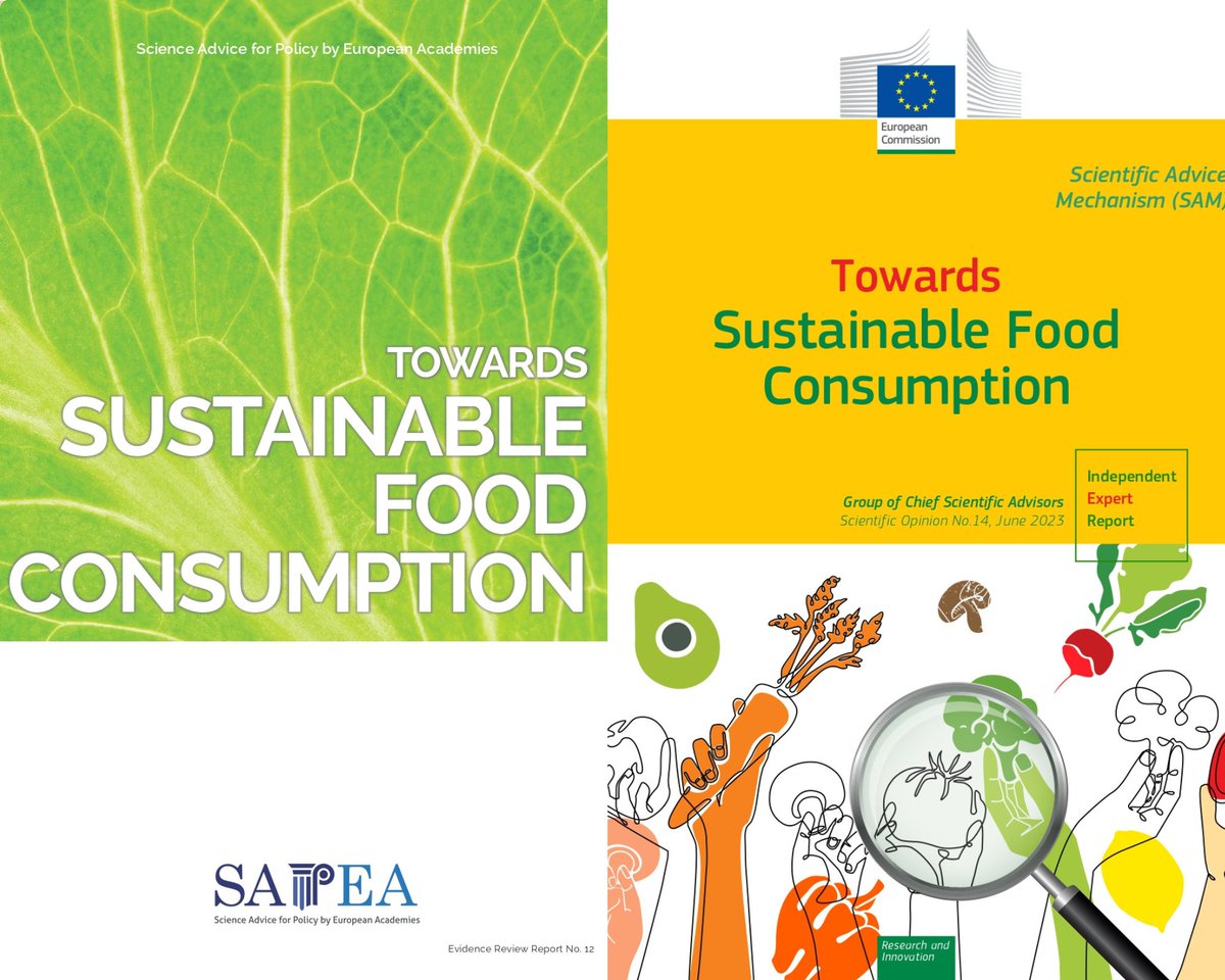 EUScienceAdvice's tweet photo. Our advice on sustainable #foodconsumption comes in response to a request from the College of Commissioners to inform the revision of the #Farm2Fork strategy. They are addressing key policy areas that influence which foods people consume🥕💥
Find out more: https://t.co/eMvrYu6UuH https://t.co/CkI47GLOJ6