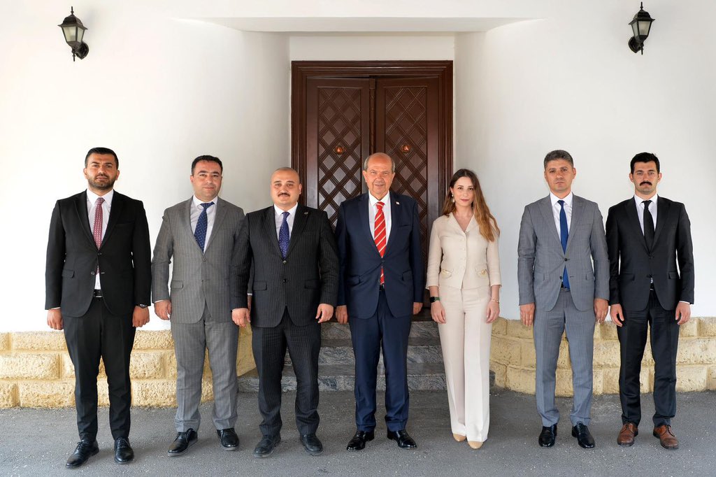 KKTCCB's tweet photo. Cumhurbaşkanı @ErsinrTatar , TİSAV Başkanı Yalçın’ı kabul etti 

“KKTC yoluna devam edecektir”

https://t.co/cvdr71E1SQ https://t.co/WTGOO7lwJk