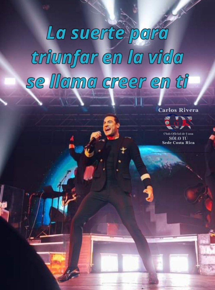 Feliz jueves riveristas 💙💙

<a href="/_CarlosRivera/">Carlos Rivera</a> <a href="/_ClubSoloTu/">CLUB OFICIAL e INTERNACIONAL SOLO TU</a>
<a href="/sonymusicca/">Sony Music C.A.</a> <a href="/WestWoodEntt/">Westwood Entertainment</a> <a href="/mikenoriega/">Mike Noriega</a>