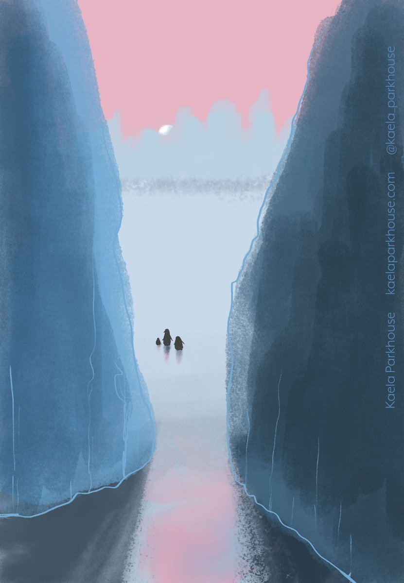 Hi! I'm Kaela, and I'm an author illustrator from Philadelphia. My three characters have set off on their huge journey on this #KidLitArtPostcard Day! Good luck, little dudes 🥶🏔️👋
kaelaparkhouse.com
instagram.com/kaela_parkhous…