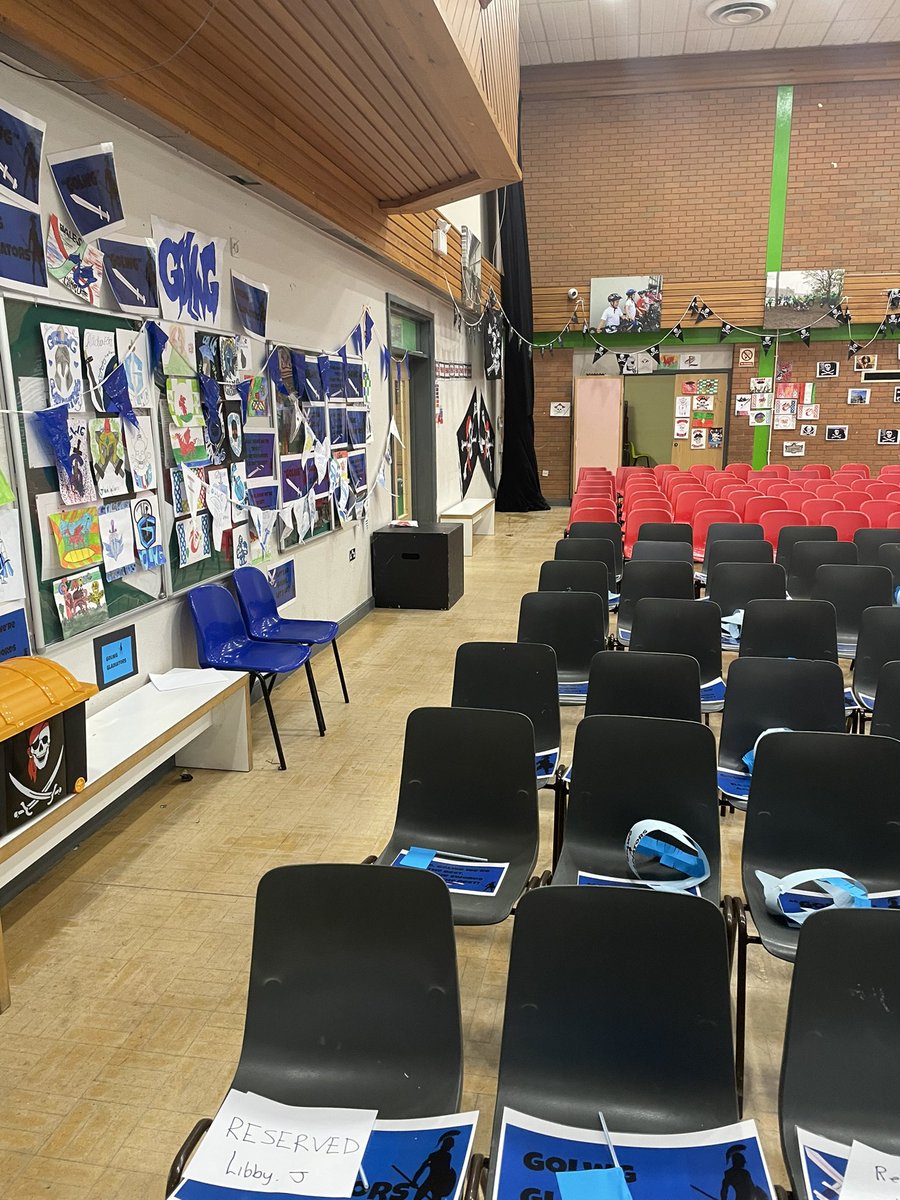 EISTEDDFODMACS1's tweet photo. One more day to go ! Our upper Hall has been decorated ready! https://t.co/CNlHRz3AaO