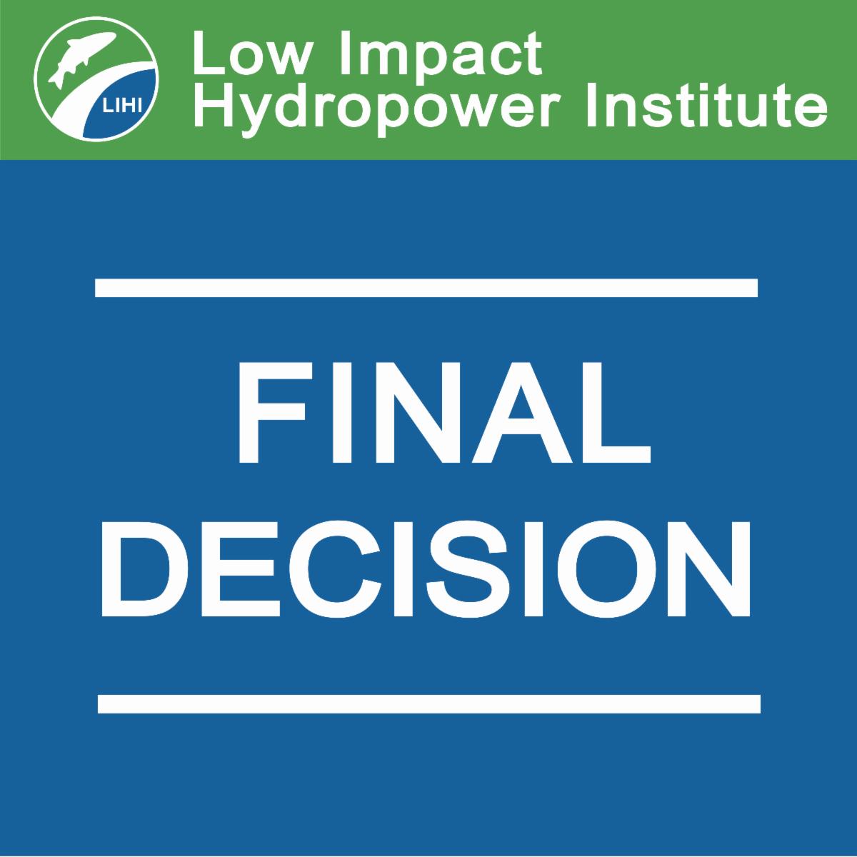 Low Impact Hydro tweet media