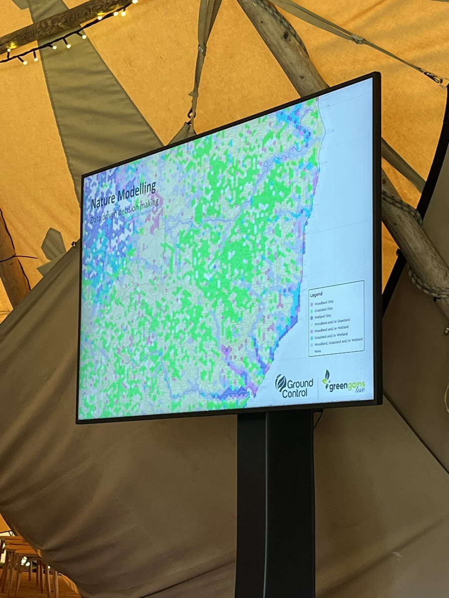#greengainslive by <a href="/GroundControlGC/">Ground Control</a>
Some of the key points:
-Connectivity and creating networks
-Baselining and data 
-Land for nature as investable asset class
-Go beyond policy

We know what to do.. let’s do it!
 Enhance and increase biodiversity, natural capital
<a href="/investuaryUK/">Investuary</a>