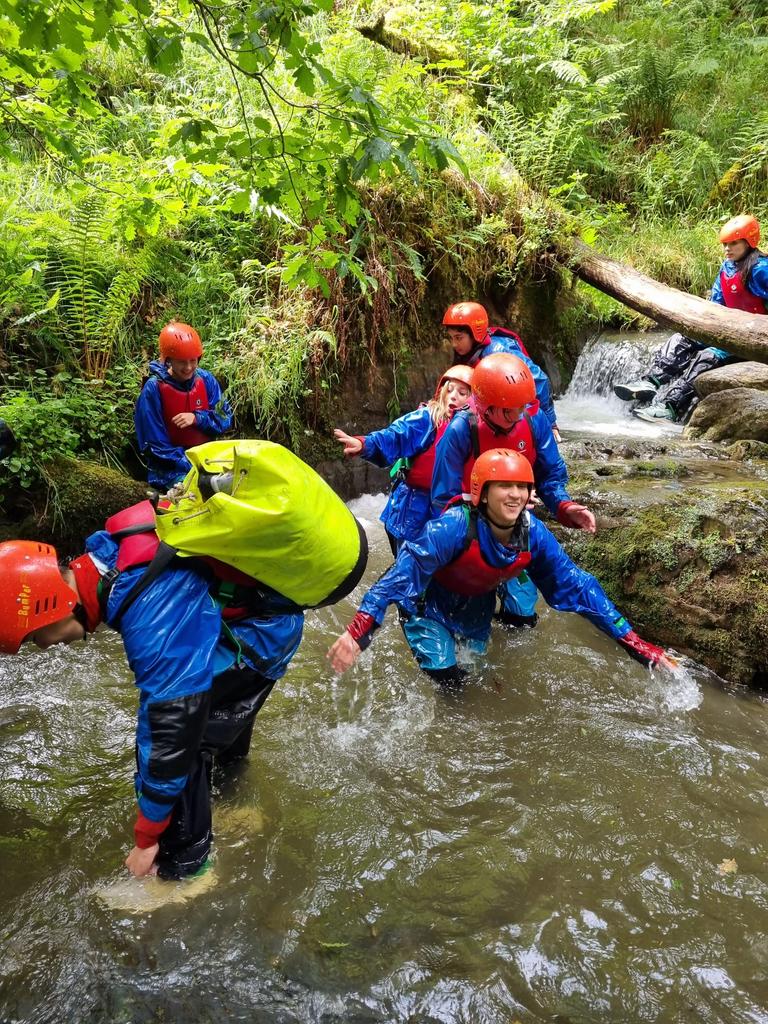 stockportgs's tweet photo. @OutwardBoundUK The Second Years are having fun in the water during their @OutwardBoundUK trip to #Aberdovey.
#SGSAdventure https://t.co/a3jAJ55ssA