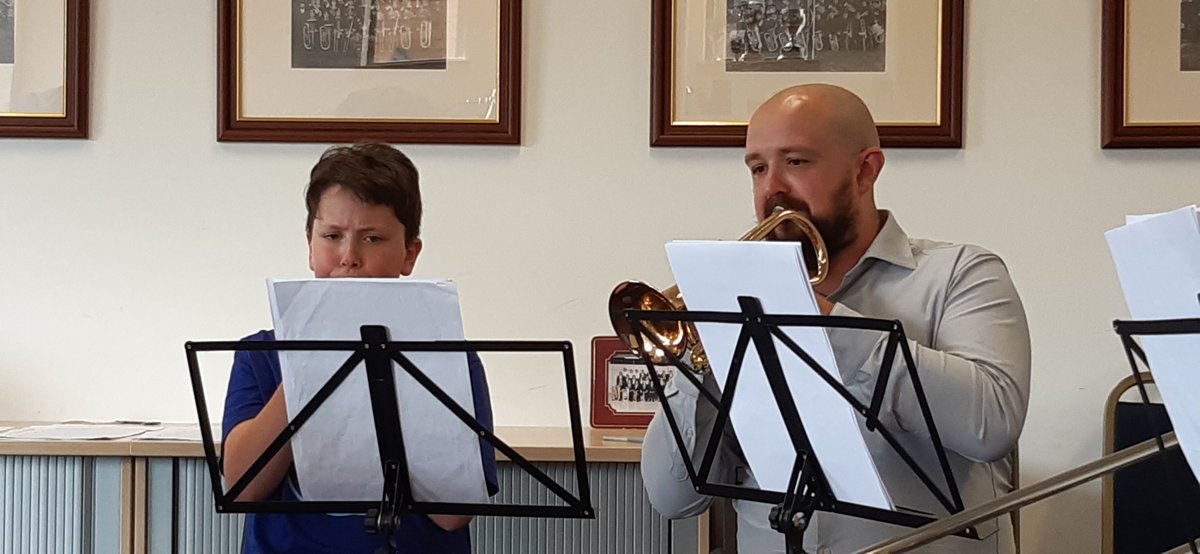 stalbansbrass's tweet photo. We were so thrilled to attend the first concert of our Youth Band, who played eight pieces they've been working hard on this term. All founder members received a certificate and badge, and are looking forward to playing with us in September.
Join them! https://t.co/V35OCfjR9Z https://t.co/m10uXY0GzI