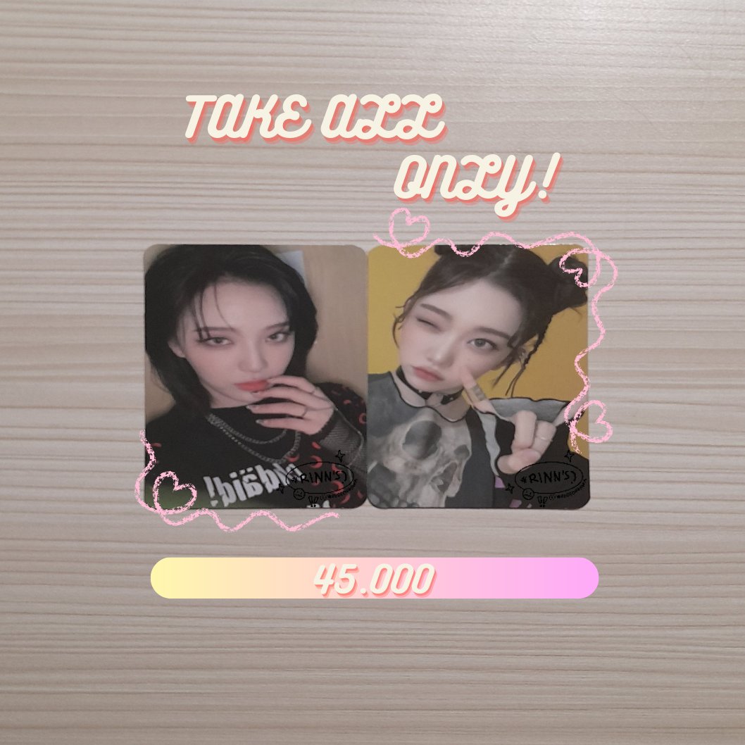WTS / WANT TO SELL BILLIE Photocard   

💵 Take All Only 45K 

- good condi / DM for more detail 
- inc. pack / boleh keep event 🍊
🏠Bekasi

t. wts billie moon sua tsuki metal tcsau girlgroup ina