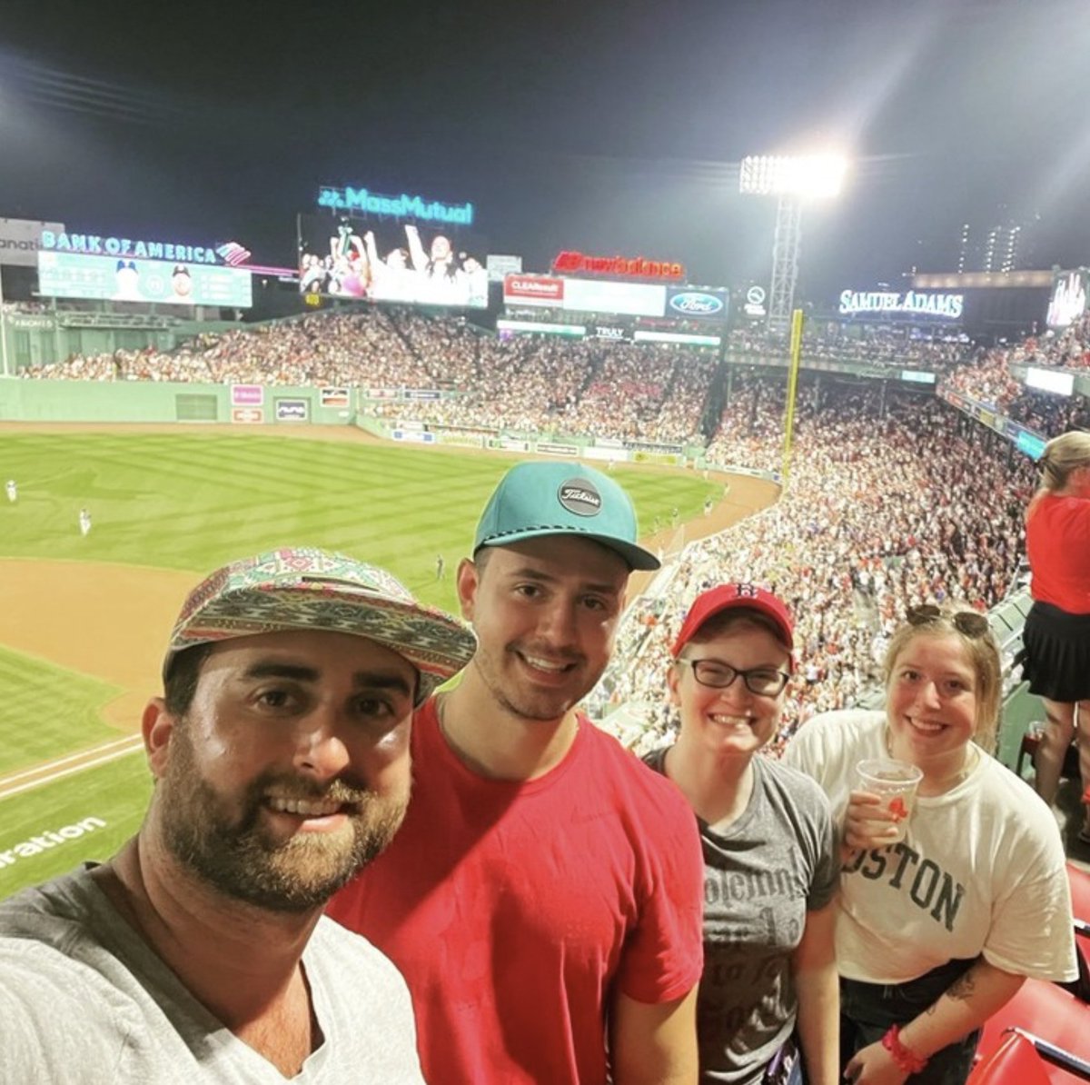 AvengeBio's tweet photo. We've hit a #homerun with this team...in and out of the lab! #Summer can officially begin now that we've taken in a @redsox game 🍻⚾ #baseball #boston https://t.co/TZR2yfZRGL