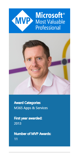 pwmather's tweet photo. Into the 11th year as a @Microsoft @MVPAward for @Project - thank you! #MVP #MVPBuzz #Microsoft #MSProject #Microsoftproject #Projectfortheweb #ProjectOnline https://t.co/pM3n6q370b