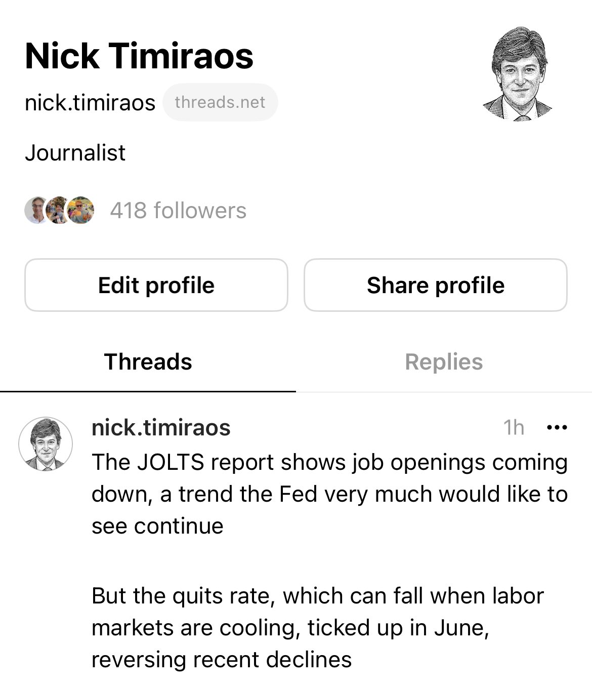 Nick Timiraos on Twitter "I’ll give the other place a try. https//t