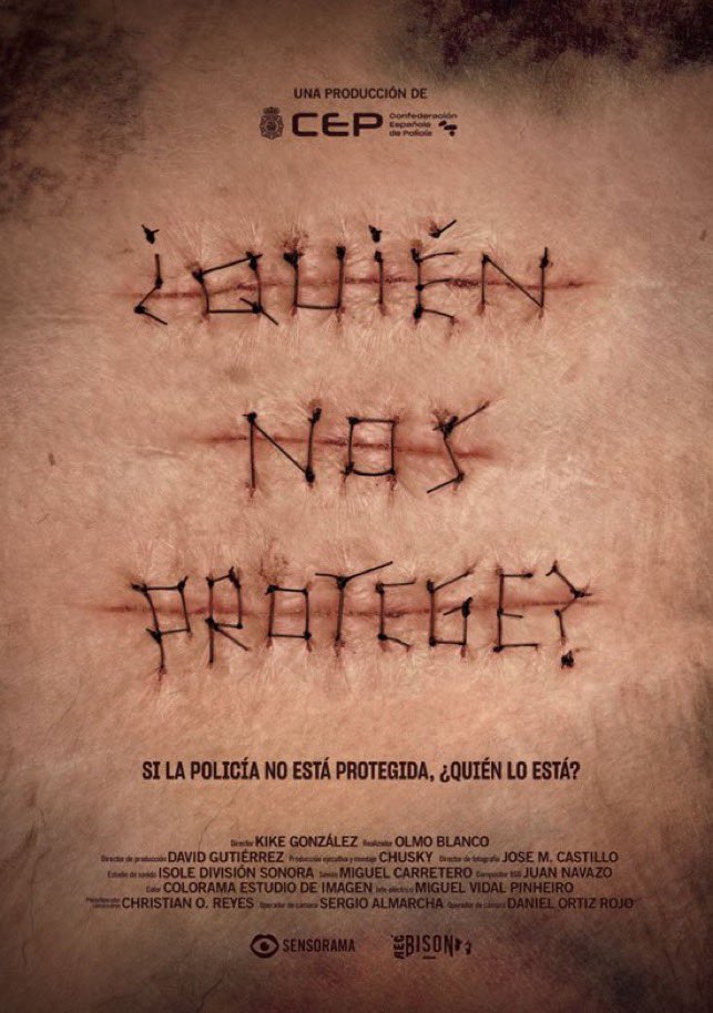 Si eres madre de <a href="/policia/">Policía Nacional</a>,no deberías verlo.
Si eres padre de <a href="/guardiacivil/">Guardia Civil</a>,no deberías verlo.
Si eres hermana de policía local, tampoco.

Pero si eres juez, fiscal,abogado,político, legislador, asesor, etc…deberías de verlo. Muchas veces. ¿Quién nos protege?

🤳🏽<a href="/PrimeVideoES/">Prime Video España</a>