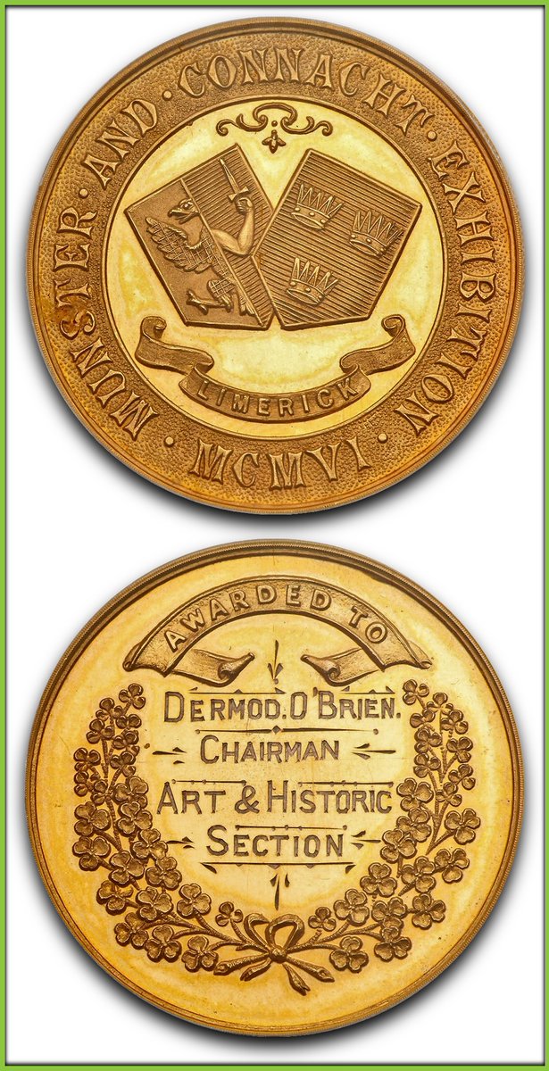 Today in 1906..
"The Munster Connacht Exhibition 1906".
Souvenir of the Opening Day; Supplement to the "Limerick Chronicle" July 10th 1906. Includes a photo of the Directors and Officials.
#Limerick #OTD