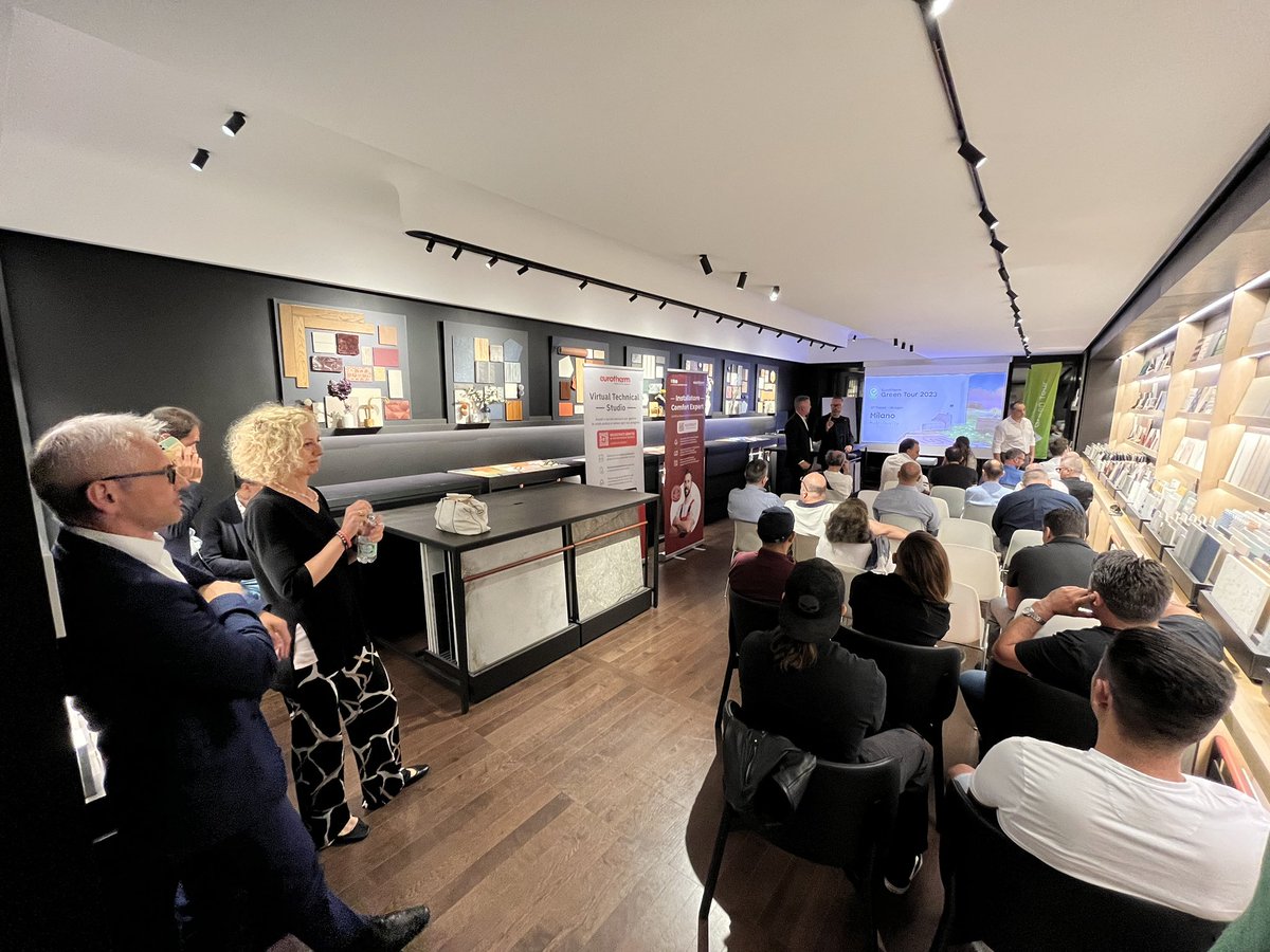 MetroQuality's tweet photo. #GreenTour di #Eurotherm

Il radiante smart disegna le nuove coordinate del #comfort #sostenibile. https://t.co/zaRmb8GLn0