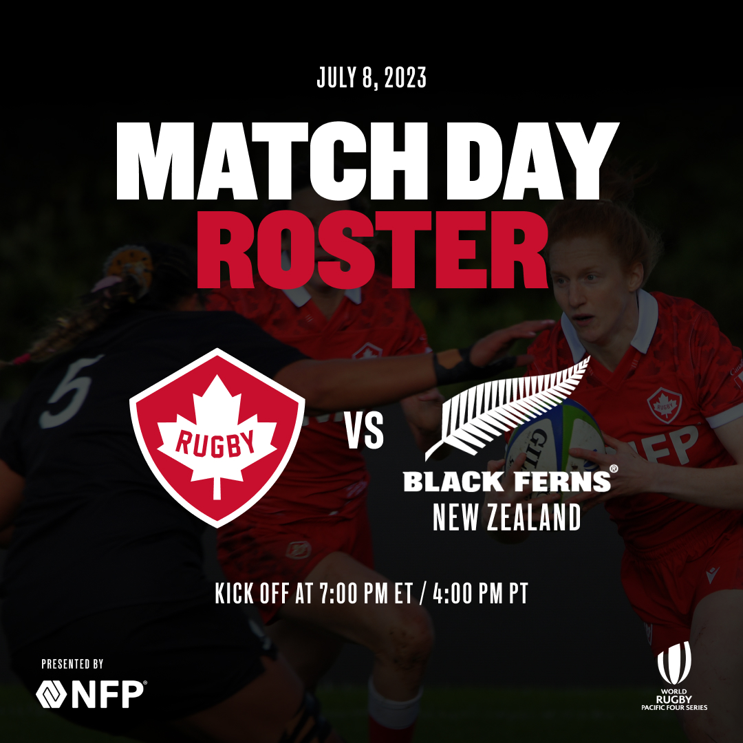RugbyCanada's tweet photo. Your 23 for Saturday versus the Black Ferns 👊🇨🇦
🗞️ Read more: https://t.co/E2sYXABDXb
***
Vos 23 joueuses pour affronter les Black Ferns samedi 👊🇨🇦
🗞️ Lire la suite : https://t.co/5xfOb3ienj
#RugbyCA | @nfpca https://t.co/biauerKMUe