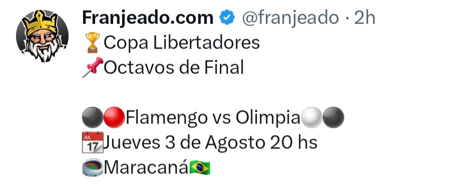 Donde jugamos el primer partido de octavos de final. En el Maracaná Señores😭 #ELIJOCREER