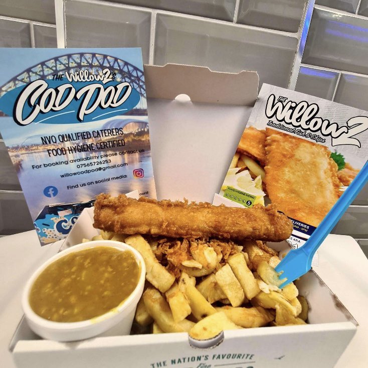 Quays_Retail's tweet photo. 🐟🌊 THE WILLOW CHIPPY - Bringing award winning fish and chips to Royal Quays via their mobile Cod Pod! 

‼️Confirmed dates this month - 
Sunday 9th July 
Wednesday 12th July 
Wednesday 26th July 
More to be announced soon. 

#thewillowchippy #northshields #royalquays #thecodpod https://t.co/GRpXZzS9ev