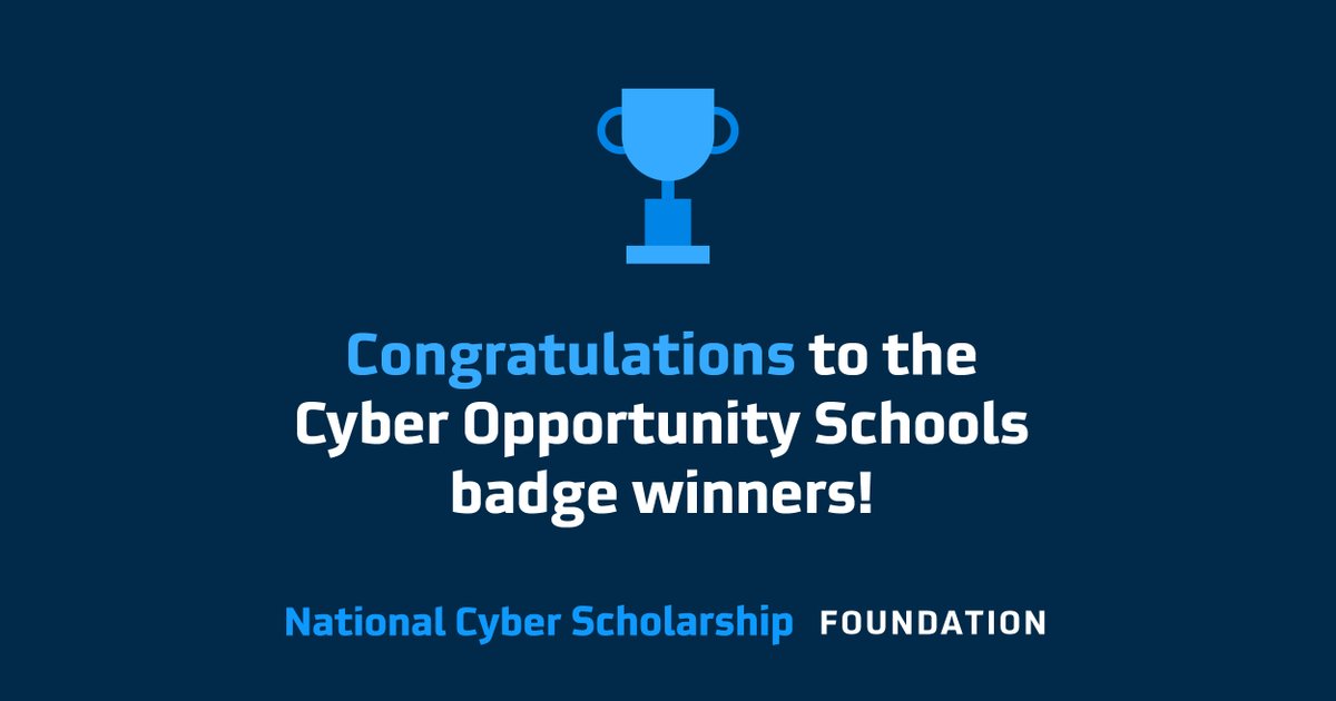 National Cyber Scholarship Foundation tweet media
