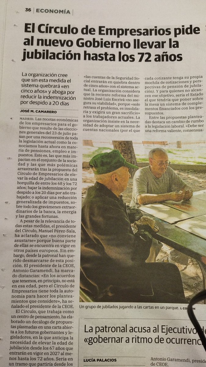 Estamos locos o qué? Esto no sale en el telediario, eh? En cierto país estarían quemando contenedores (cosa que no hay que hacer, claro)