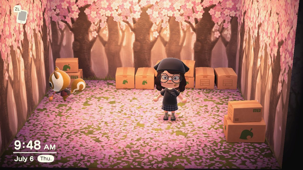 bugrott's tweet photo. I have Sylvana in boxes. someone should come get her I love her too much to send her into the void. #AnimalCrossing #ACNH #NintendoSwitch https://t.co/NEEDyPGdxw