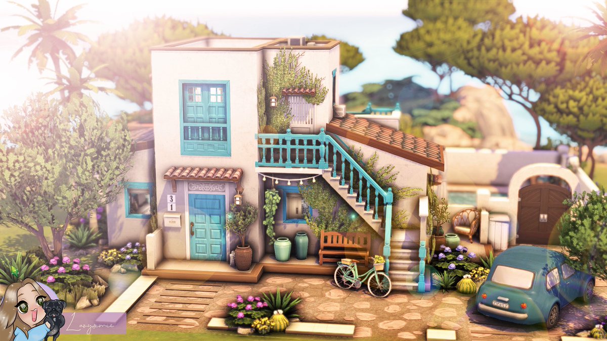 lazysimie's tweet image. Tiny Holiday Villa π΄π
β‘ l Β§80,225
β‘ l 20x20 l Tartosa
β‘ l Residential
ποΈ 1 l π½ 2
βοΈ l ID: Lazysimie
βοΈ l No CC
#TheSims #TheSims4 #ts4 #simsbuilds #ShowUsYourBuilds @TheSims