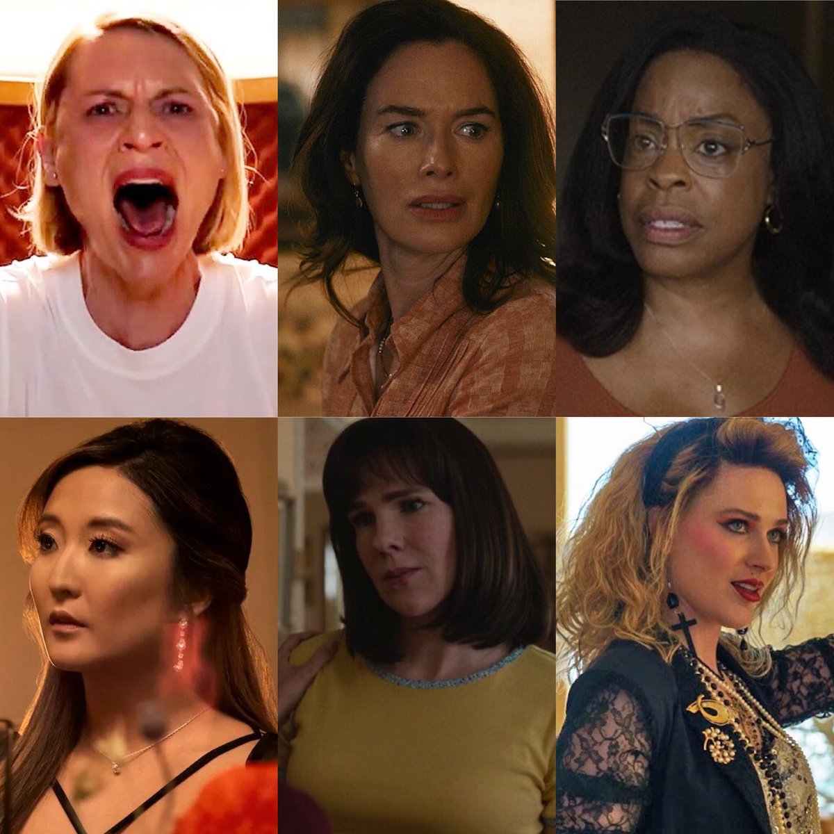#NicksEmmys: Supporting Actress in a Limited or Anthology Series of Movie  
#ClaireDanes: #FleishmanIsInTrouble 
#LenaHeadey: #WhiteHousePlumbers 
#NiecyNashBetts: #Dahmer – #Monster 🏆
#AshleyPark: #Beef 
#LilyRabe: #LoveDeath 
#EvanRachelWood: #Weird: The Al Yankovic Story