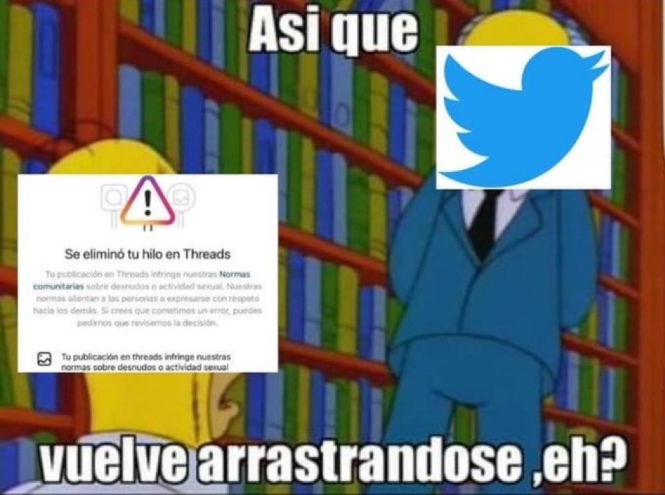 ar2_mx's tweet photo. :#Ar2Tech🦎👨🏻💻:
Por diferentes motivos algunos están regresando del mundo #ThreadsApp al mundo #Twitter
PD: ¿Porqué será? 🤔😏 https://t.co/mAL38nUHu7
