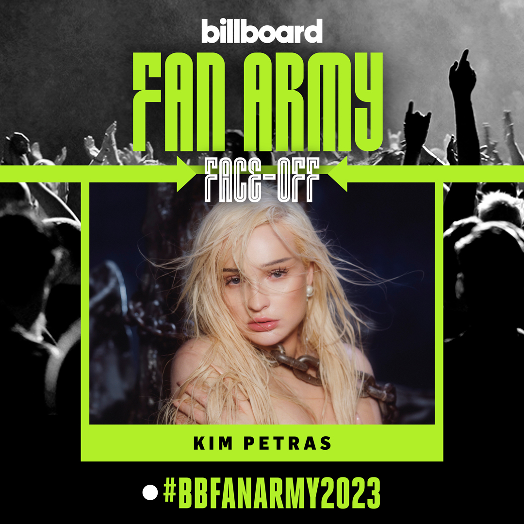 Kim Petras stans, WYA? 👋 Vote in Round 1 of this year's #BBFanArmy2023 bracket: blbrd.cm/bJfvmU2
