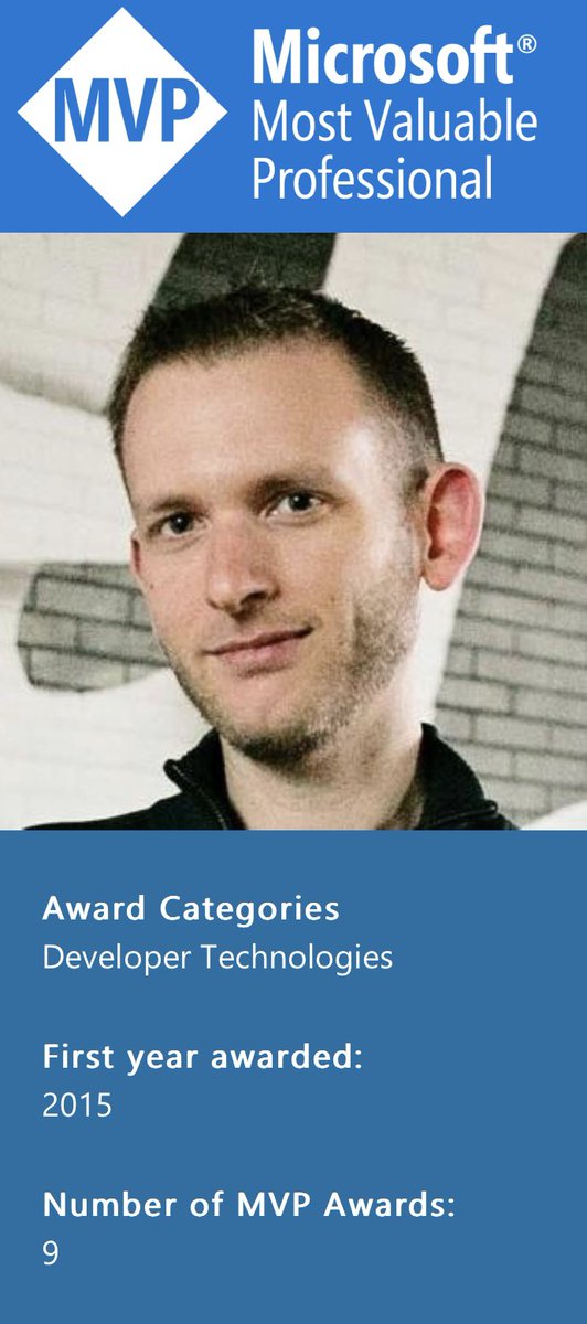 Once again incredibly honored and humbled to be renewed as a Microsoft MVP for my 9th year! I look forward to hopefully seeing everyone in person again at next year’s Summit