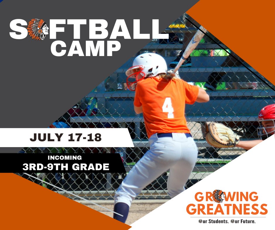 Are you ready for a camp that will excite and motivate you? Incoming 3rd-9th grade Lady Apaches, register today for the two-day training that offers the best learning environment to develop and perfect your skills on the field.
Read more information here: bit.ly/46MXsvU.